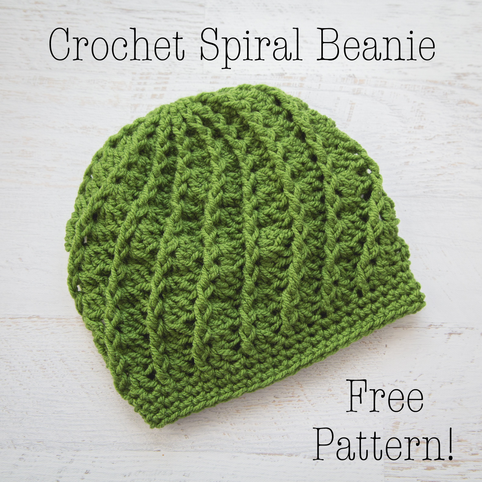 Crochet Spiral Beanie – Free Crochet » Loganberry Handmade