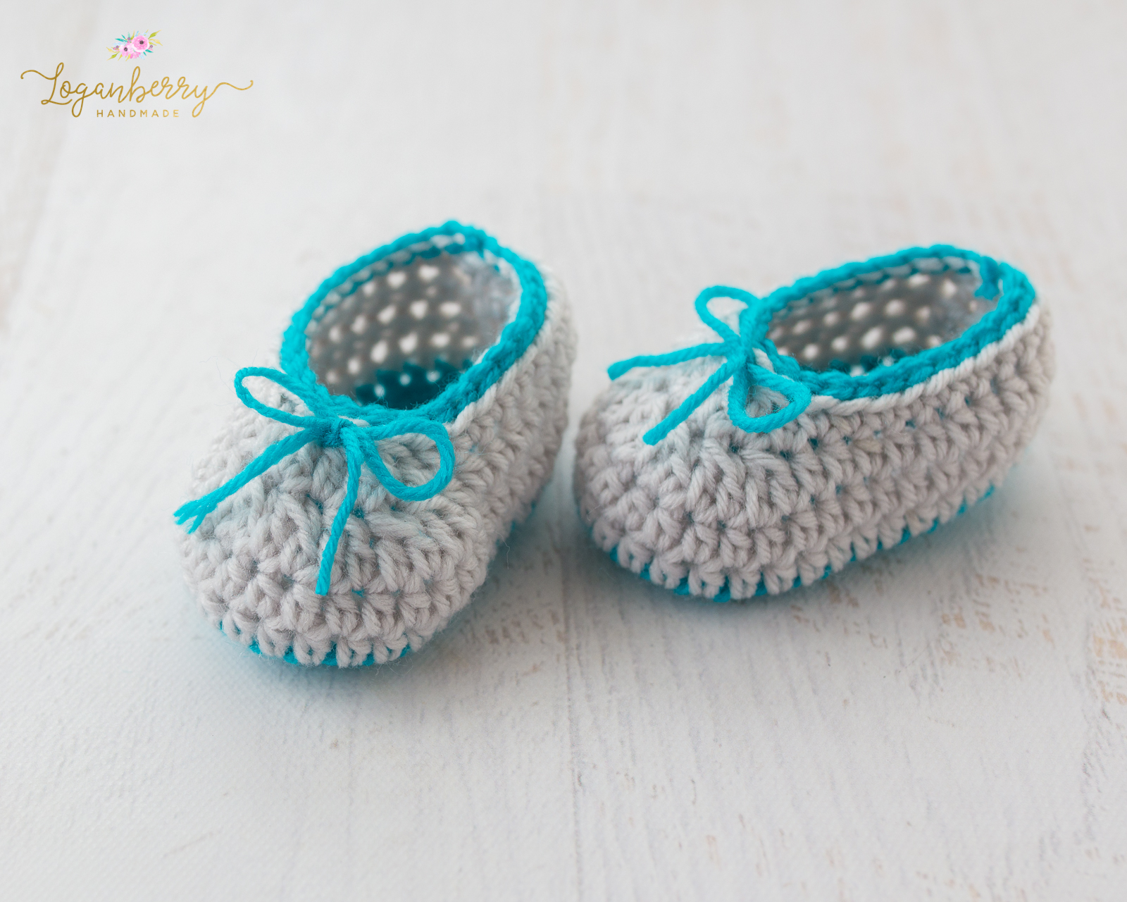 Crochet Neon Baby Shoes + Free Pattern - Loganberry Handmade