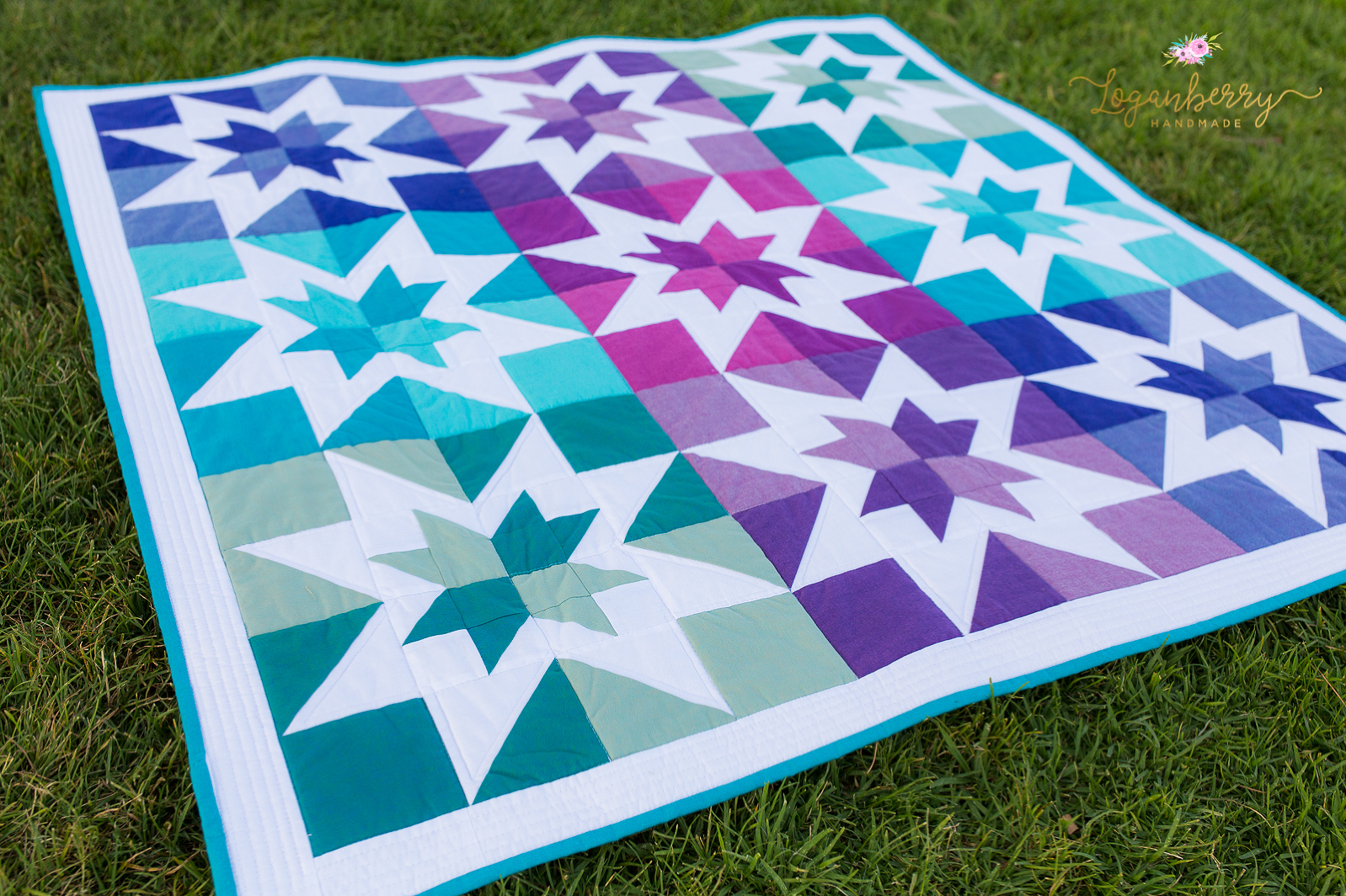 Aurora Borealis Quilt » Loganberry Handmade