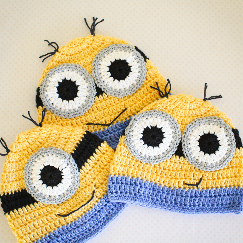 Handmade Minion Hats