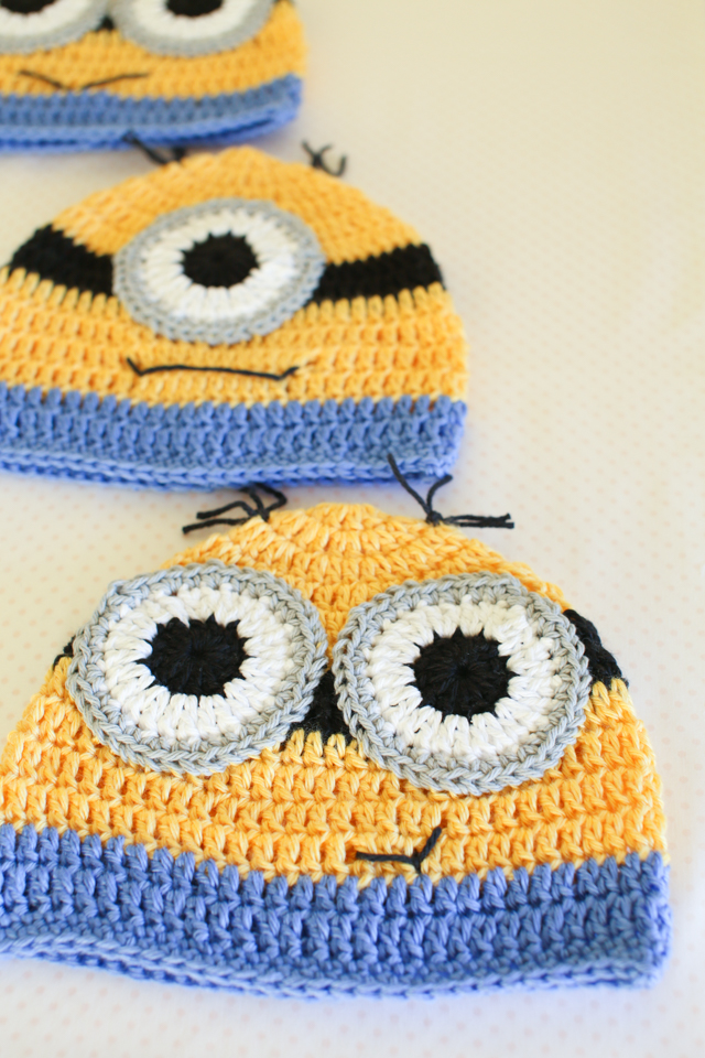 Handmade Minion Hats