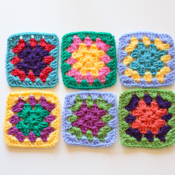 Crochet Granny Squares Free Pattern