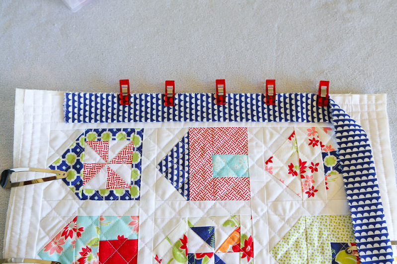 How to double bind a quilt