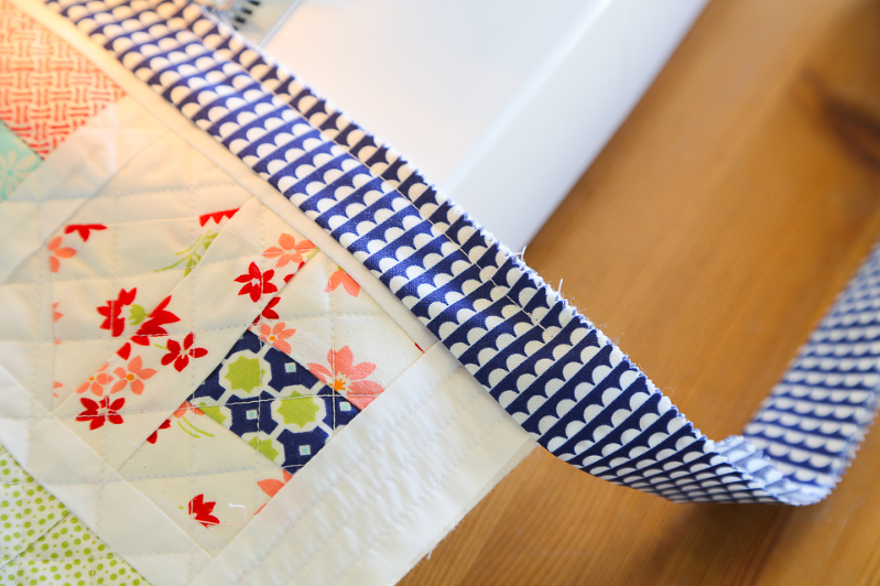 How to double bind a quilt