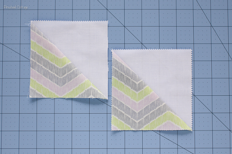 How to Sew Two Half Square Triangles-5