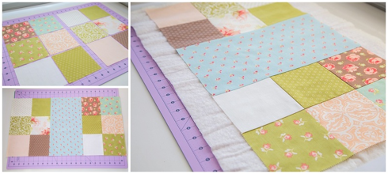charm square patchwork sewing tutorial