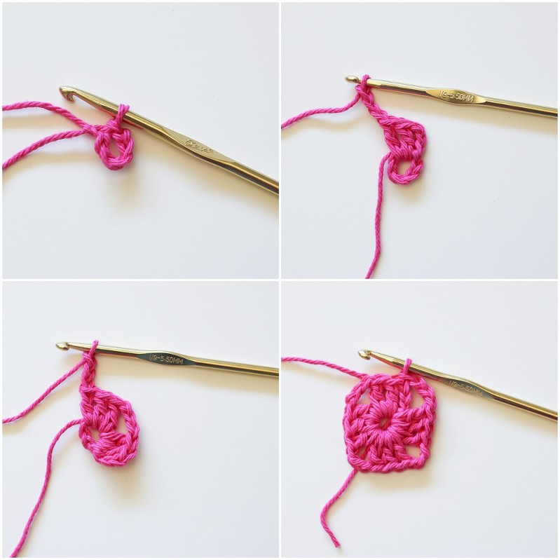 How to Crochet Granny Square
