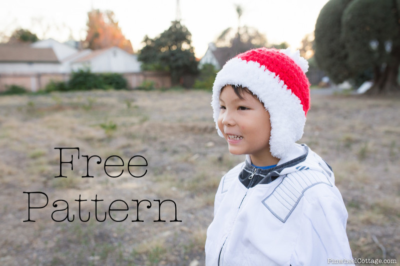 Crochet Santa Beanie Free Pattern, crochet santa hat tutorial