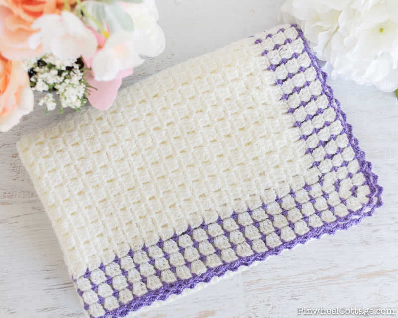 Heirloom Inspired Crochet Baby Blanket