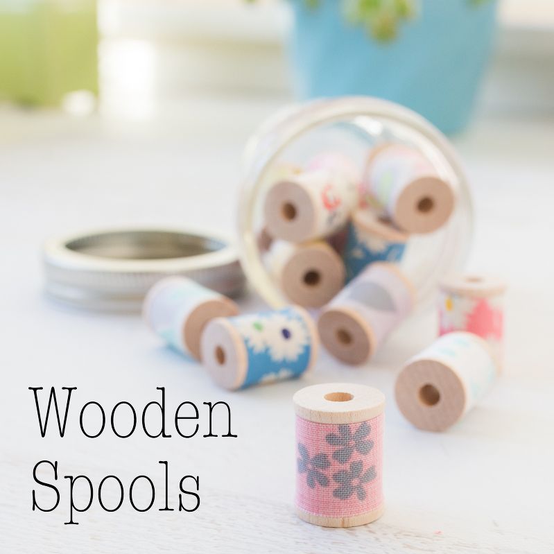wooden-crafts-fabric-spools