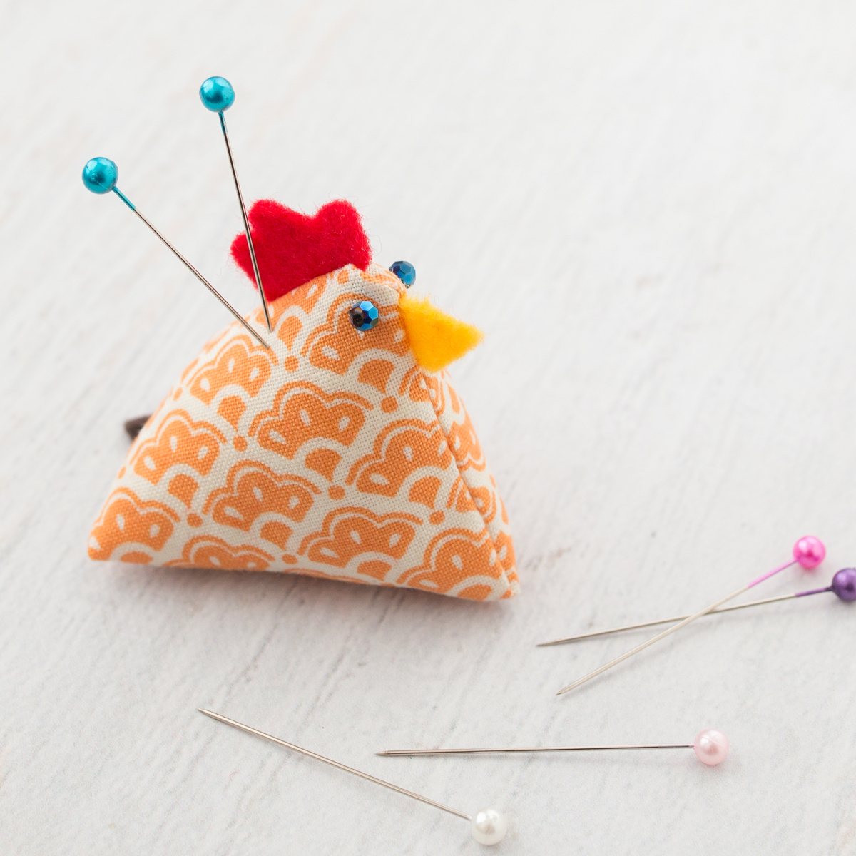 Chicken Pin Cushions BOK-BOK! » Loganberry Handmade