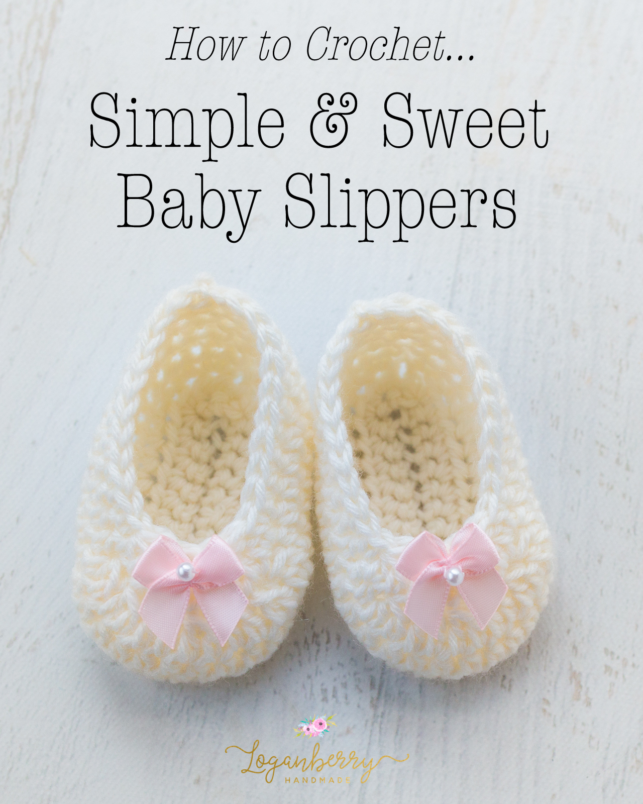 simply sweet baby booties