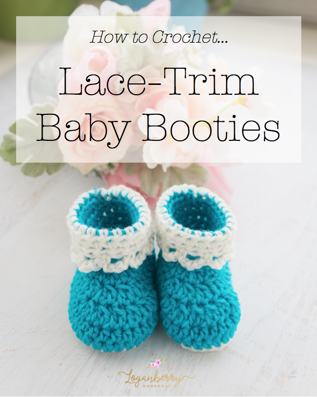 newborn booties crochet pattern