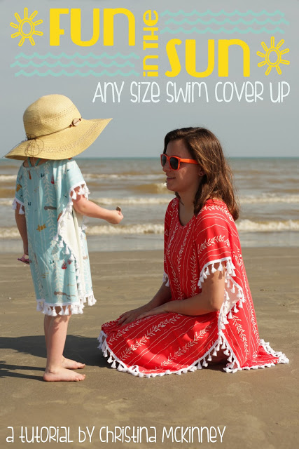 12 Sewing Projects for Summer Fun! + Free patterns + Tutorial, bathing suit cover ups, body wrap, swimsuit cover, beachwear, poolside poncho