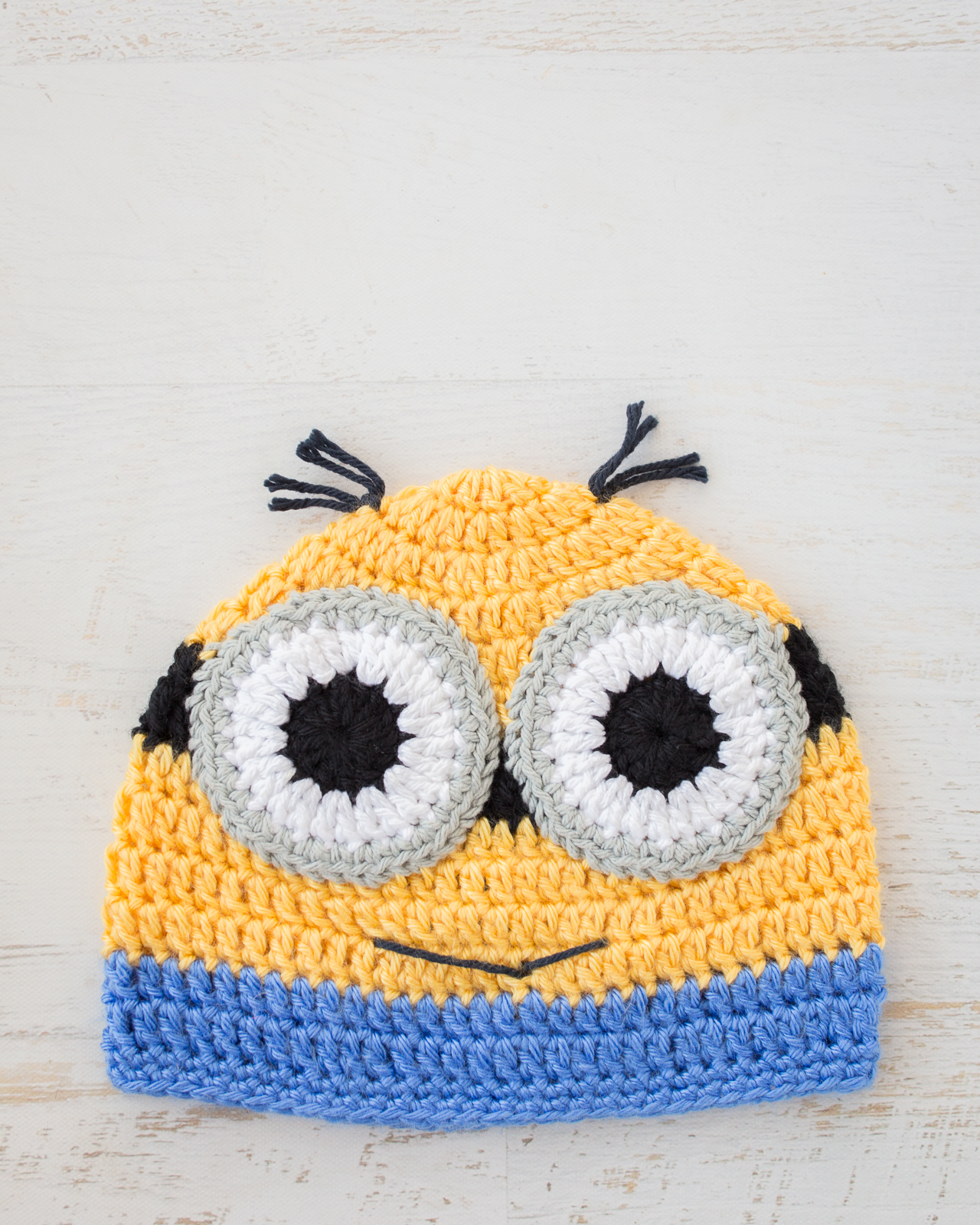 Crochet Minions Beanie (1 of 1) - Loganberry Handmade