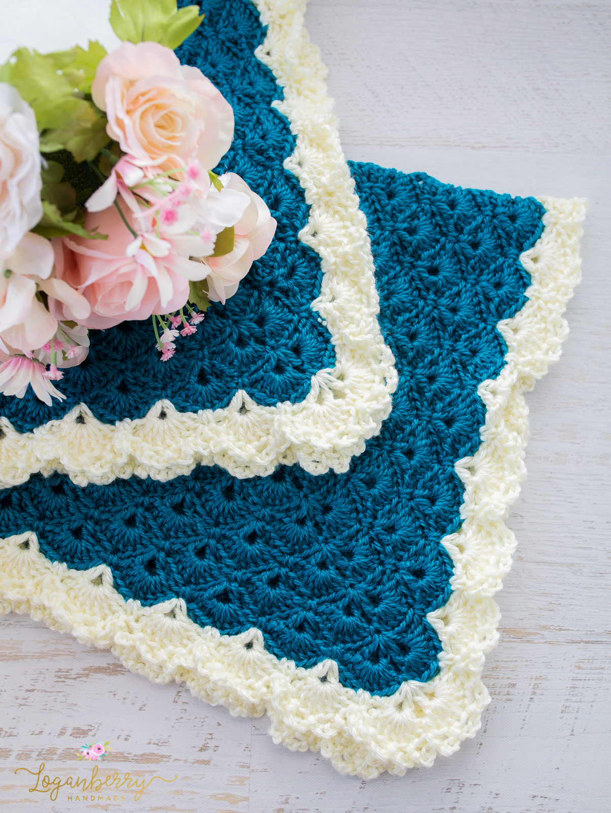 Free Crochet Blanket Pattern - Loganberry Handmade