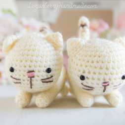 Crochet Cats Pattern, Amigurumi Cats, Free Pattern, Tutorial, Knitted Cats, Crochet Kittens, Lynx Point Siamese Cats, Crochet for Kids