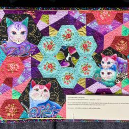 cat quilts, modern quilts