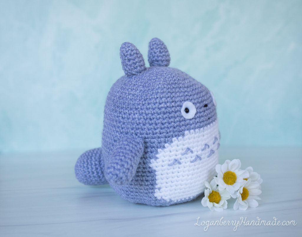 Crochet Totoro Loganberry Handmade Crochet Totoro Loganberry Handmade